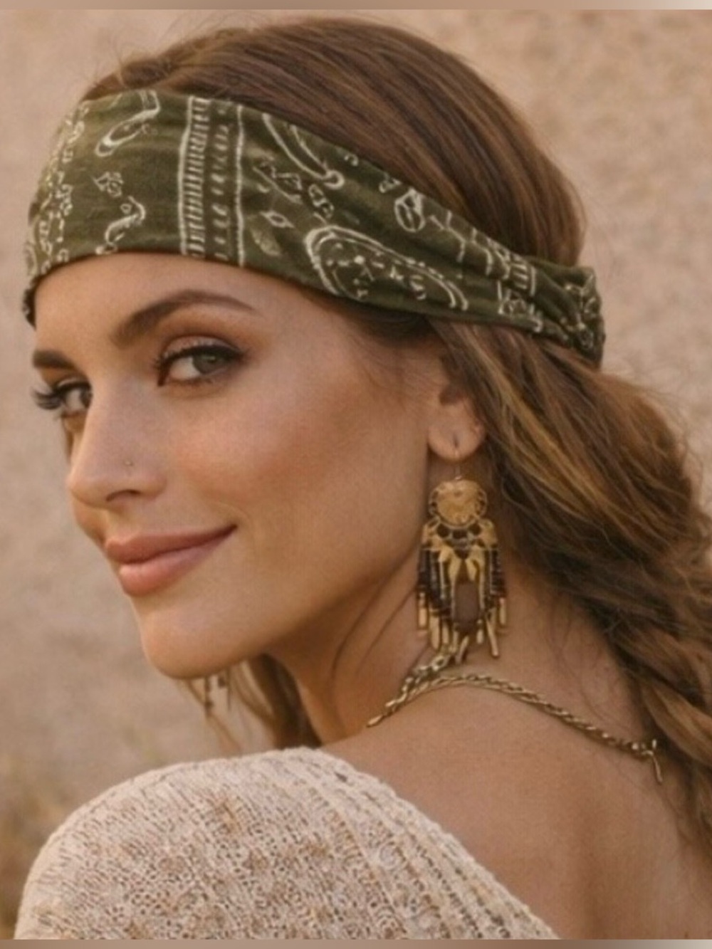 Pack of 2 Colorful Patterned Headbands